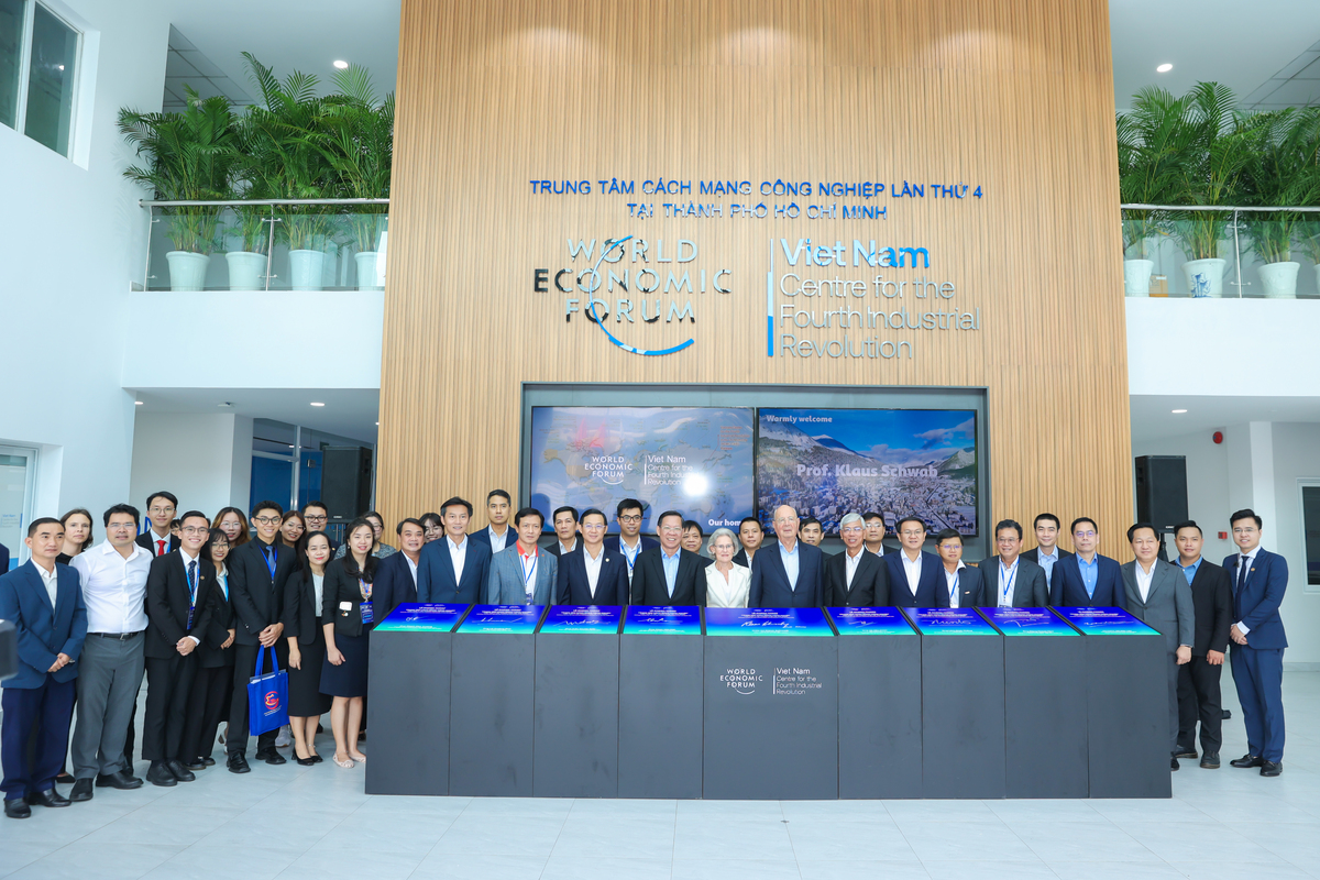 Photo: The opening ceremony of the Vietnam C4IR