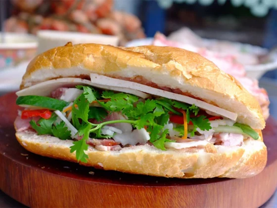 Banh Mi (Vietnamese sandwich). Photo: HCMC Department of Tourism