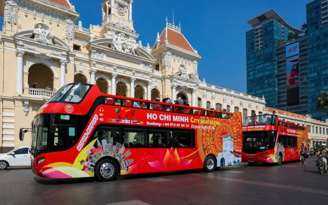 Double-decker bus