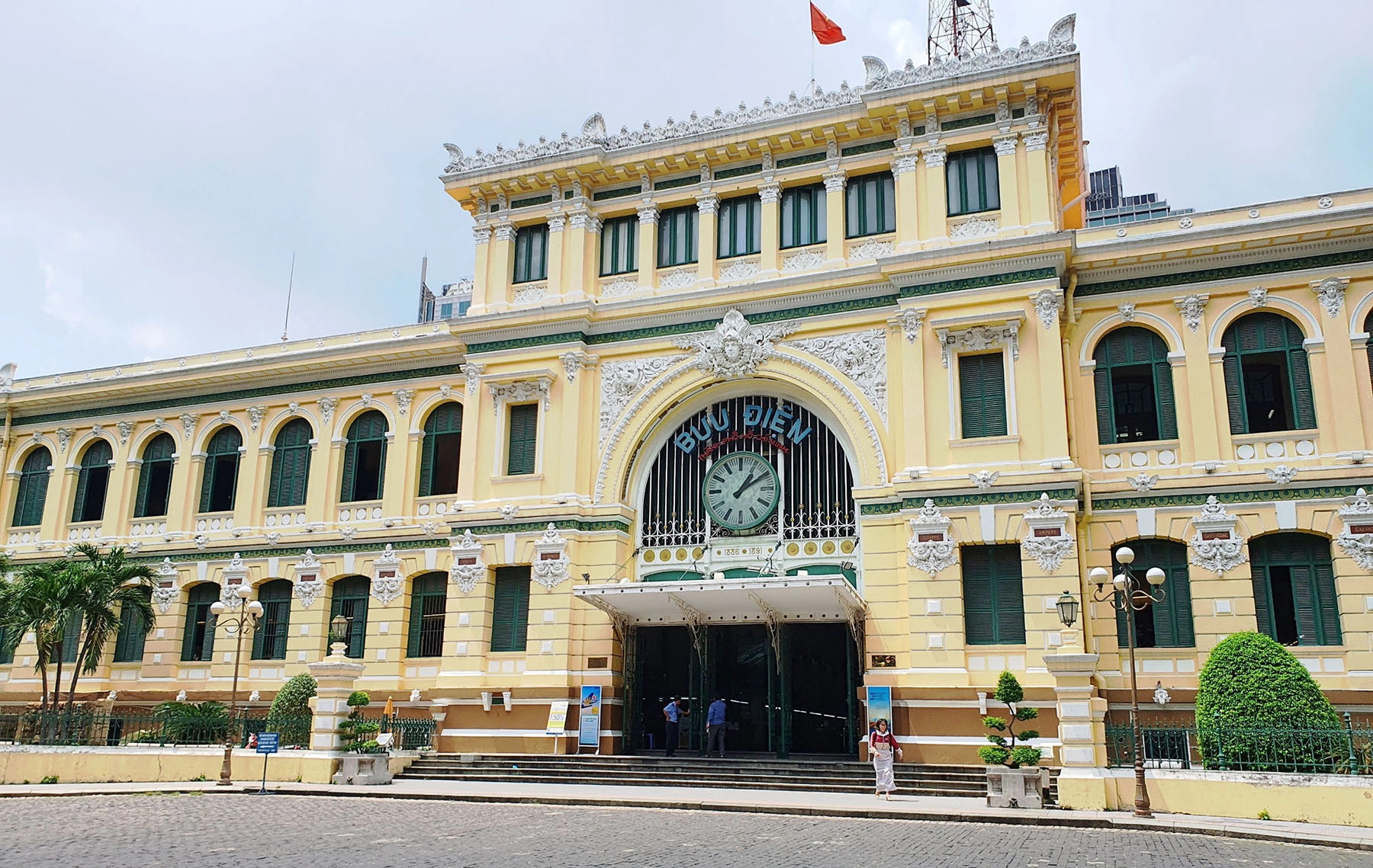 The City's Central Post Office. Photo: HCMC Department of Tourism