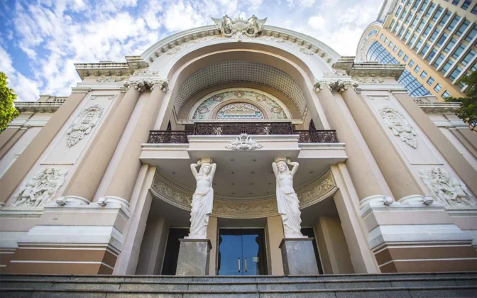 The Saigon Opera House. Photo: HCMC Department of Tourism