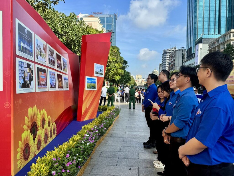 HCM City exhibition highlights nation’s 80-year development journey