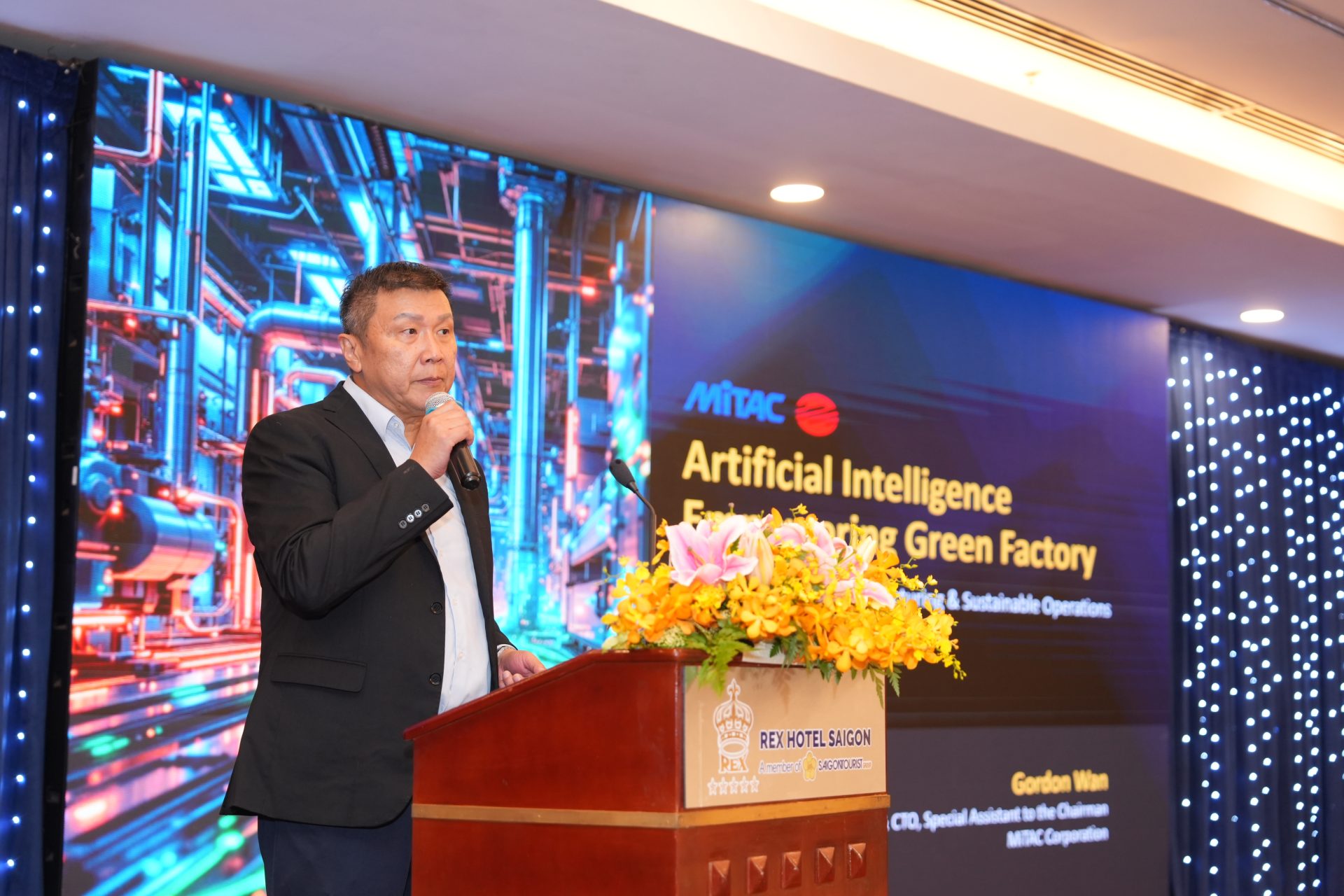 Smart Factory 2025 speakers An international expert presented at the conference.