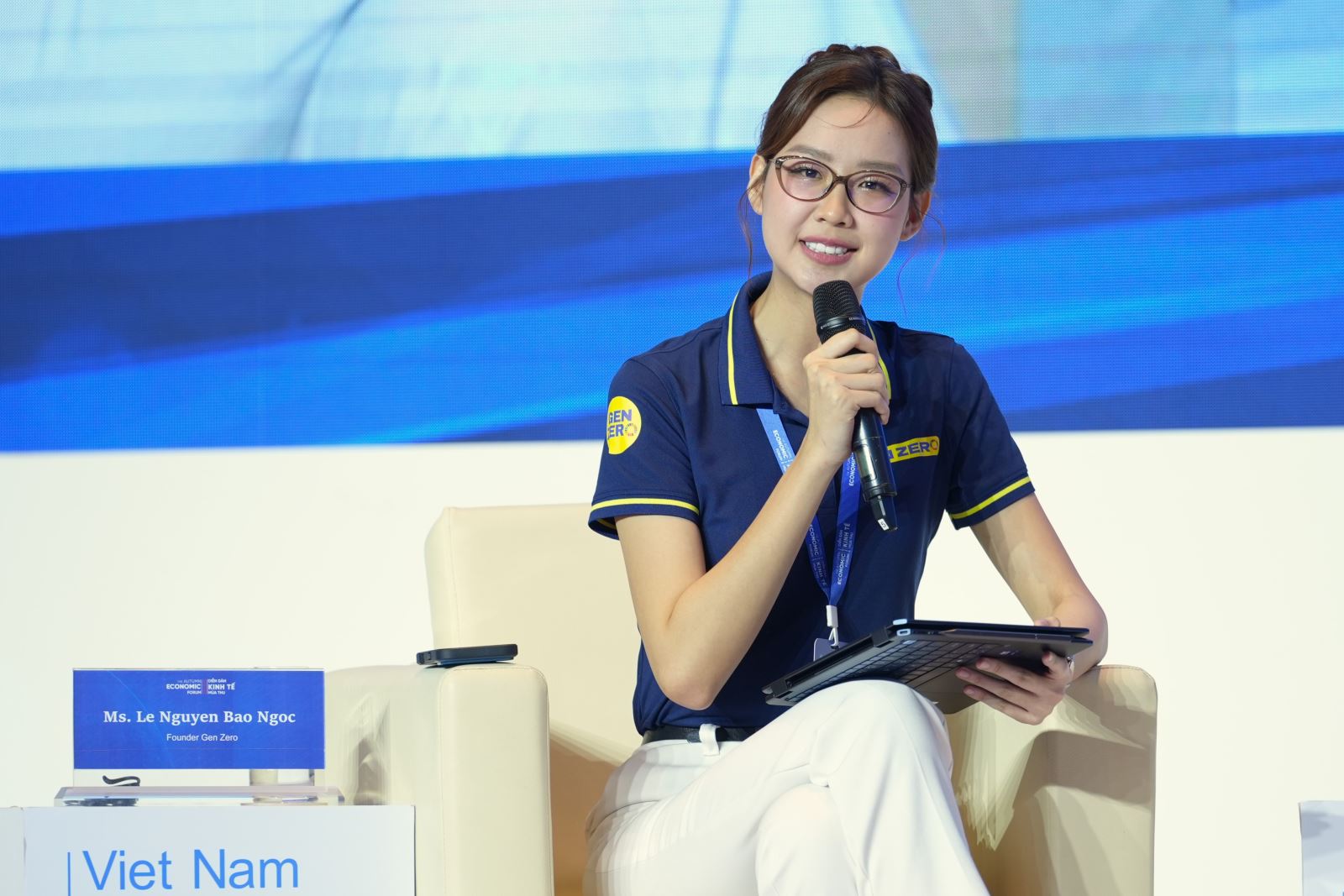 Ms. Le Nguyen Bao Ngoc, Founder of Gen Zero.
